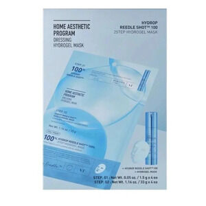 VT COSMETICS Hydrop Reedle Shot 100hl 2-Step Hydrogel Mask(34.5 oz X3)